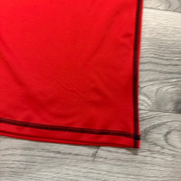 Reebok Mens Red Performance TShirt L Moisture Wicking Lightweight Activewear - Picture 7 of 9